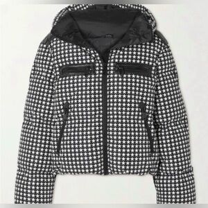 Goldbergh Star Pattern Ski Jacket - Black and White